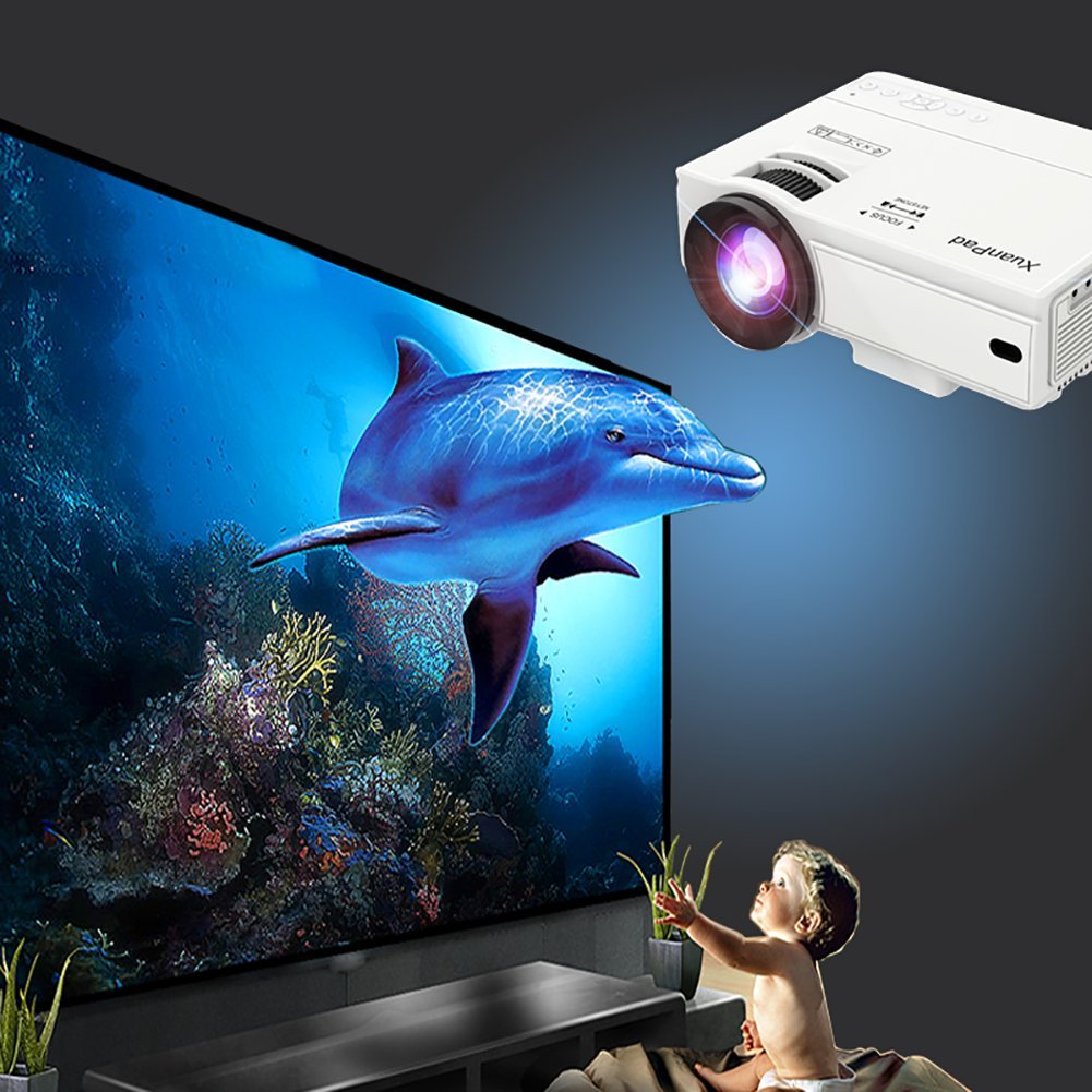Télécommande De Remplacement Pour Mini Projecteur XuanPad K8 / HI-01 / DR.J P68 - Infrarouge, Compatible Nombreux Modèles